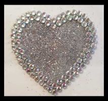 Rhinestone Heart